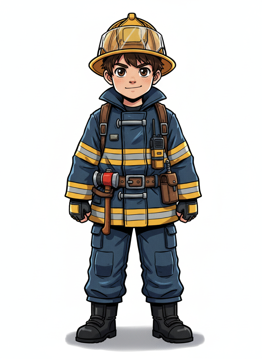 Brave Andrew the Firefighter - Webtoon Anime