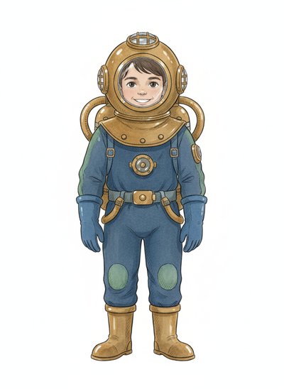 Andrew's Ocean Adventure 🌊 - Gentle Pencil