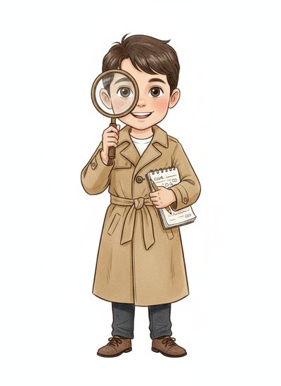 Andrew's Detective Dreams 🕵️‍♂️ - Gentle Pencil
