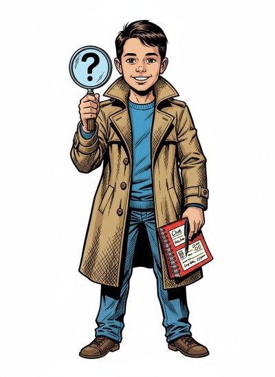 Andrew's Detective Dreams 🕵️‍♂️ - Comic Book