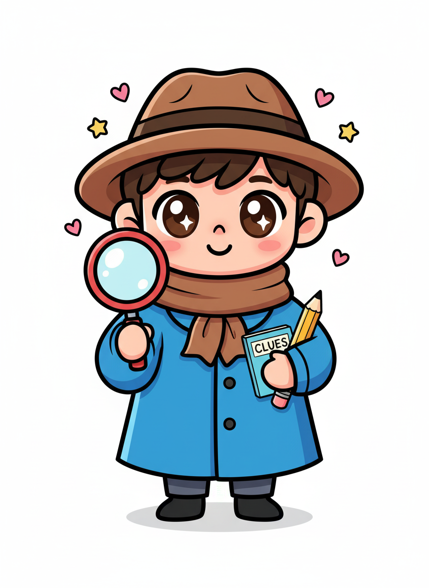 Andrew the Sleuth - Kawaii Cute