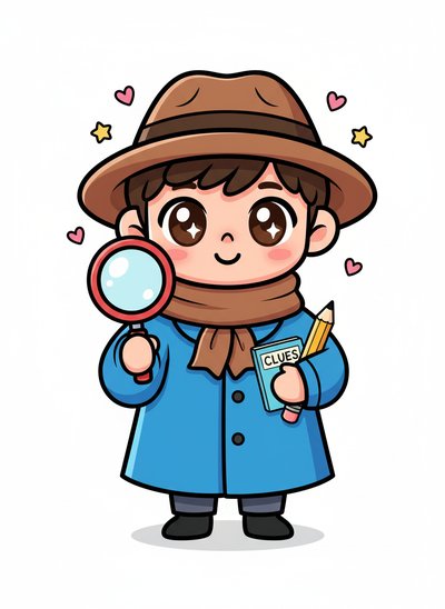 Andrew's Detective Dreams 🕵️‍♂️ - Kawaii Cute