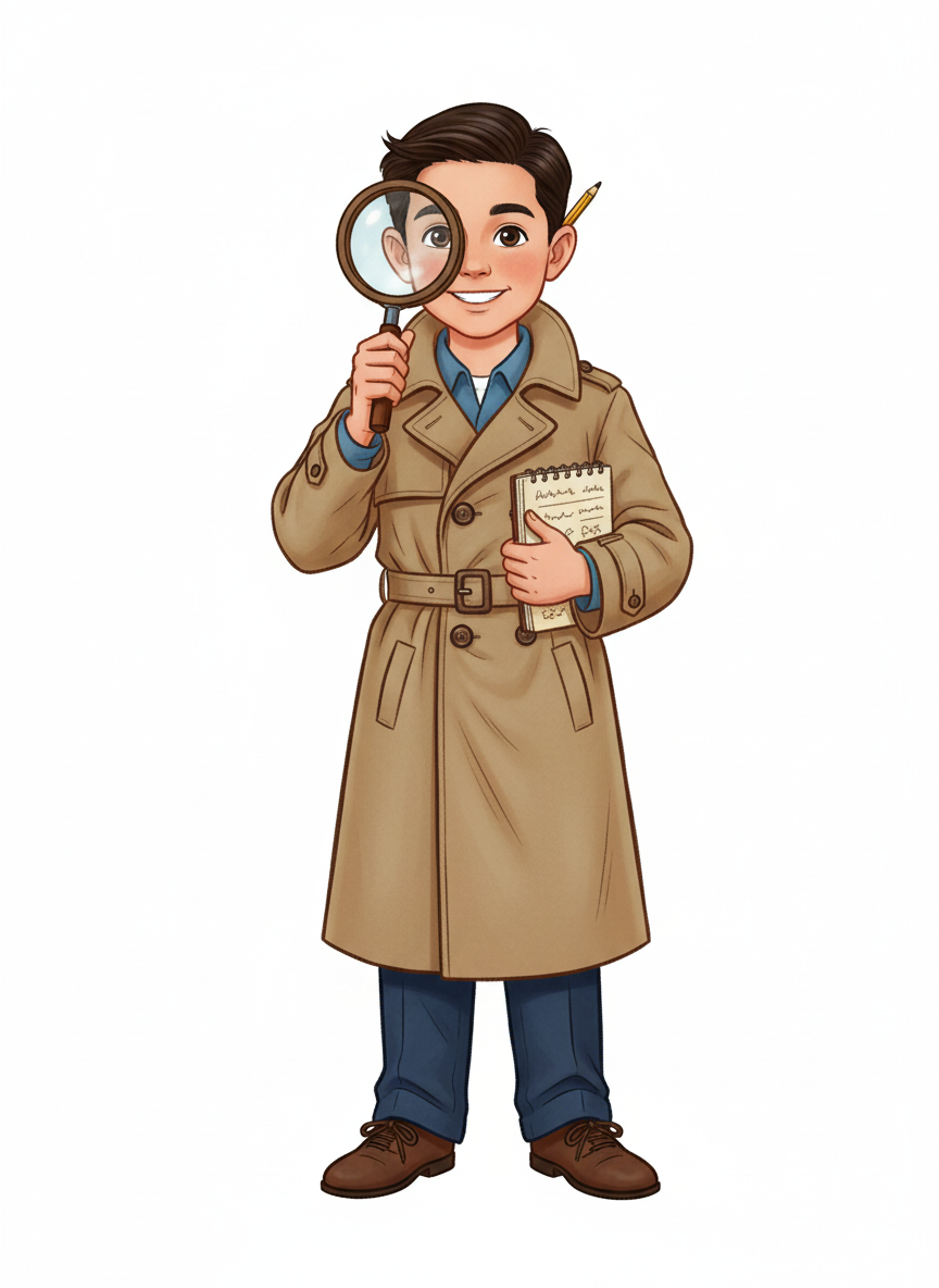 Andrew the Sleuth - Vintage Storybook