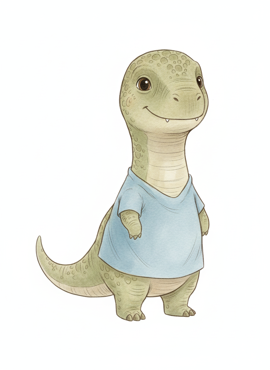 Andrewsaurus - Gentle Pencil