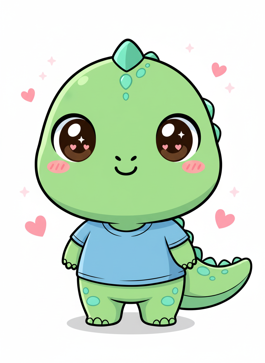 Andrewsaurus - Kawaii Cute