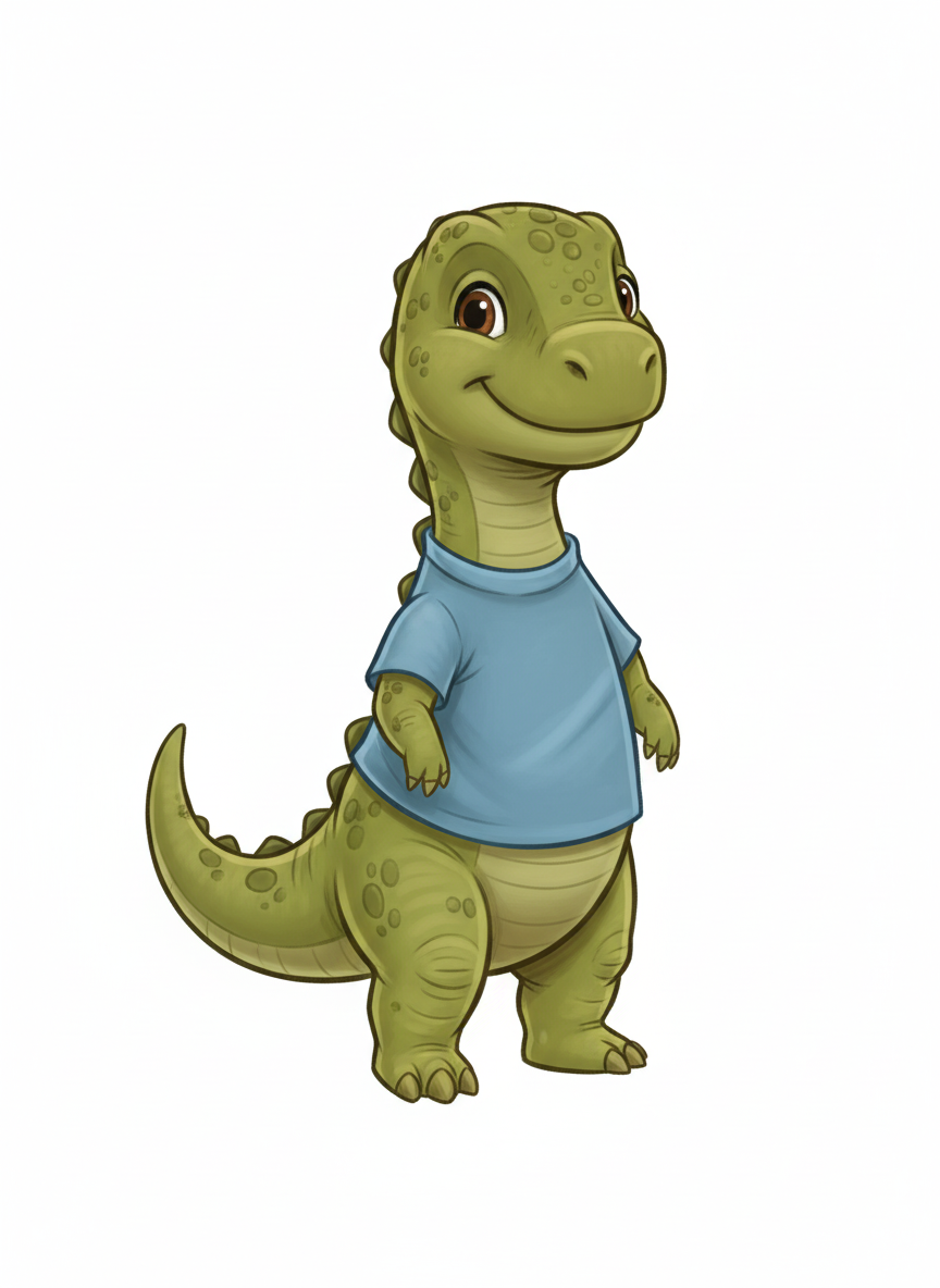 Andrewsaurus - Vintage Storybook