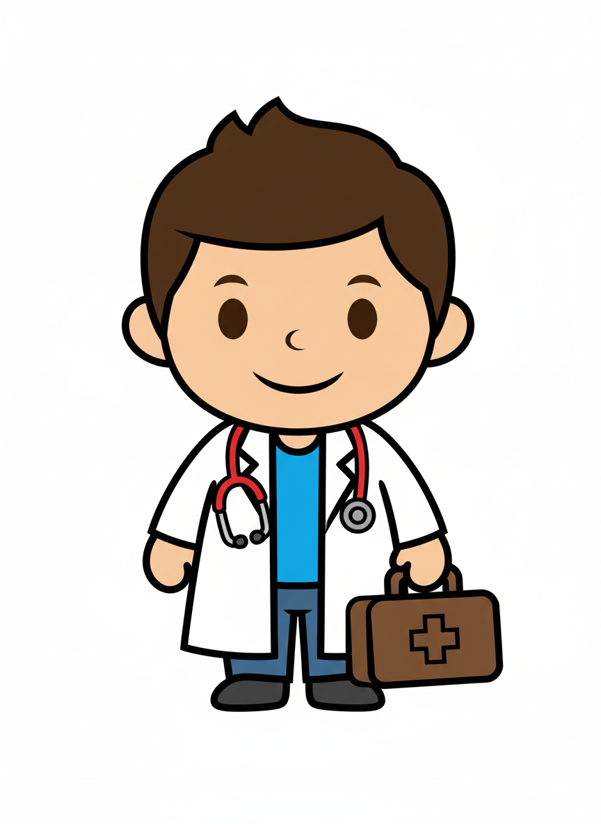 Dr. Andrew the Healer - Preschool Simple