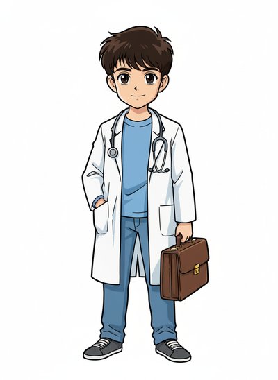 Our Wee Doctor Andrew - Classic Anime