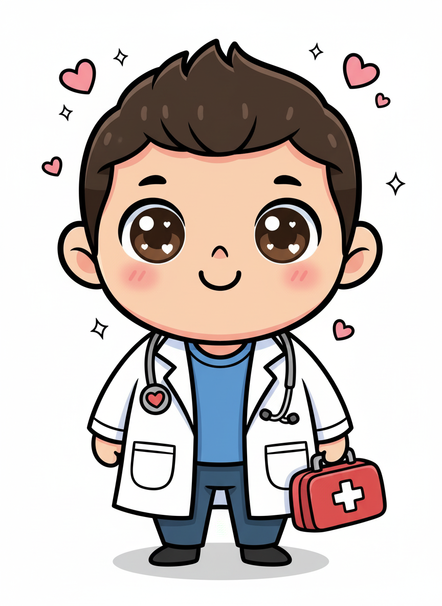 Dr. Andrew the Healer - Kawaii Cute