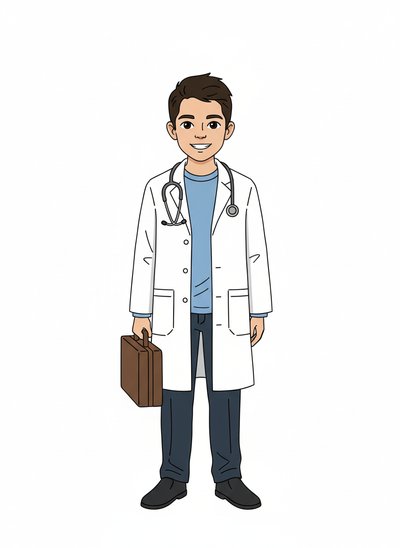 Our Wee Doctor Andrew - Minimalist