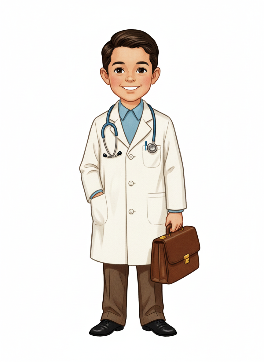 Dr. Andrew the Healer - Vintage Storybook