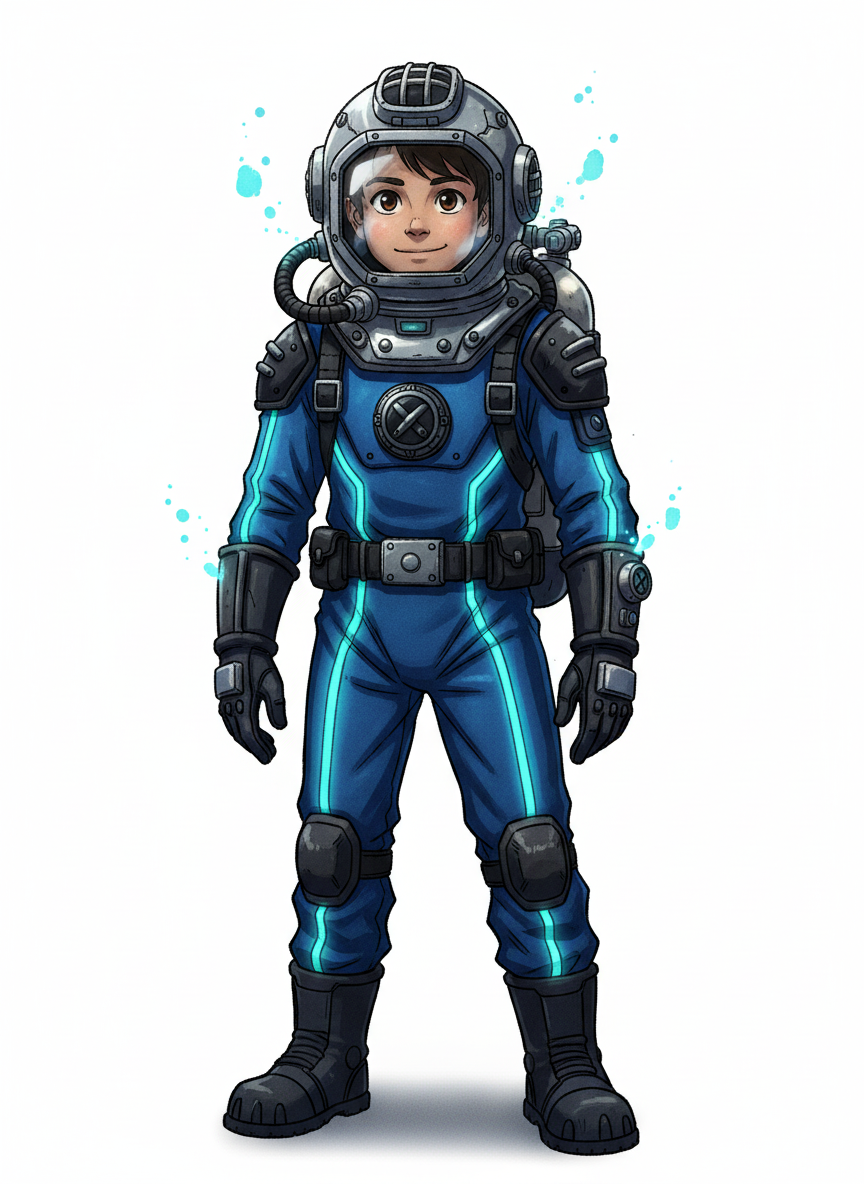 Andrew the Aqua Explorer - Webtoon Anime