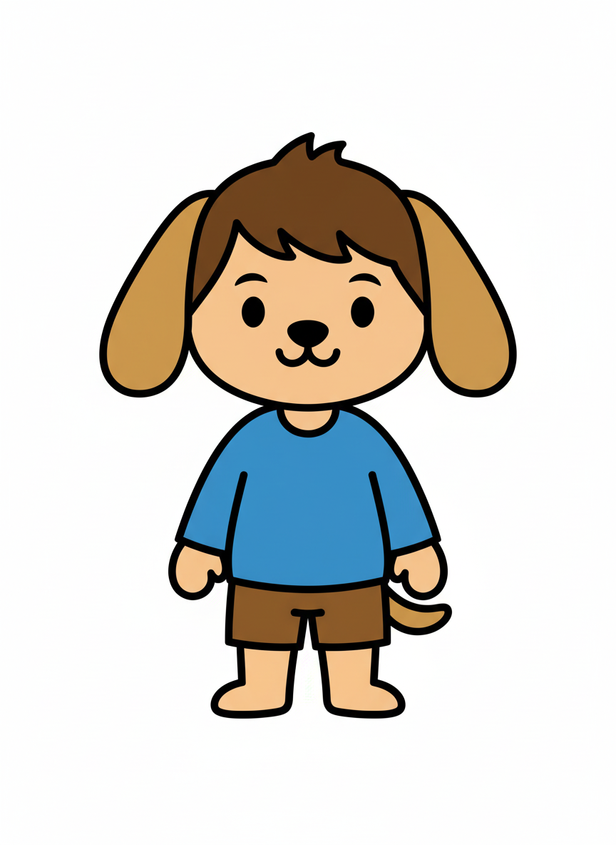 Andrew the Pup - Preschool Simple