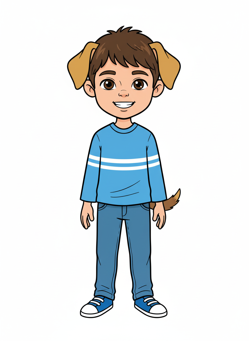 Andrew the Pup - Classic Coloring Book