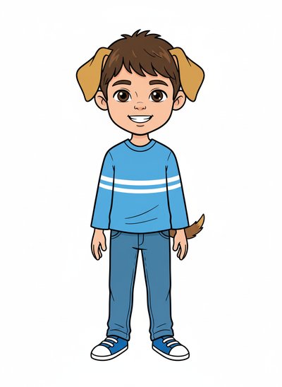 Andrew's Doggy Dreamland 🐶 - Classic Coloring Book