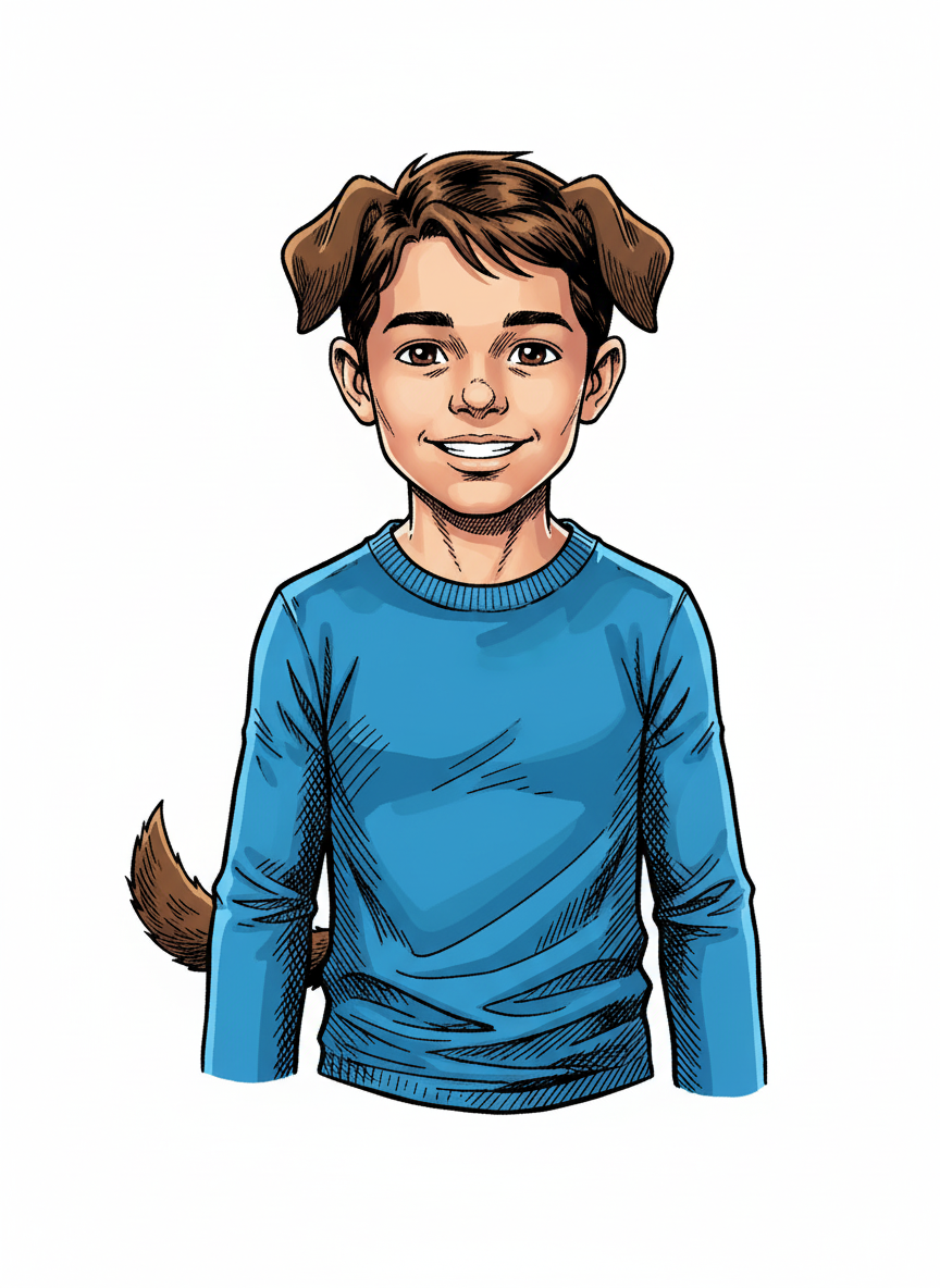 Andrew the Pup - Comic Book