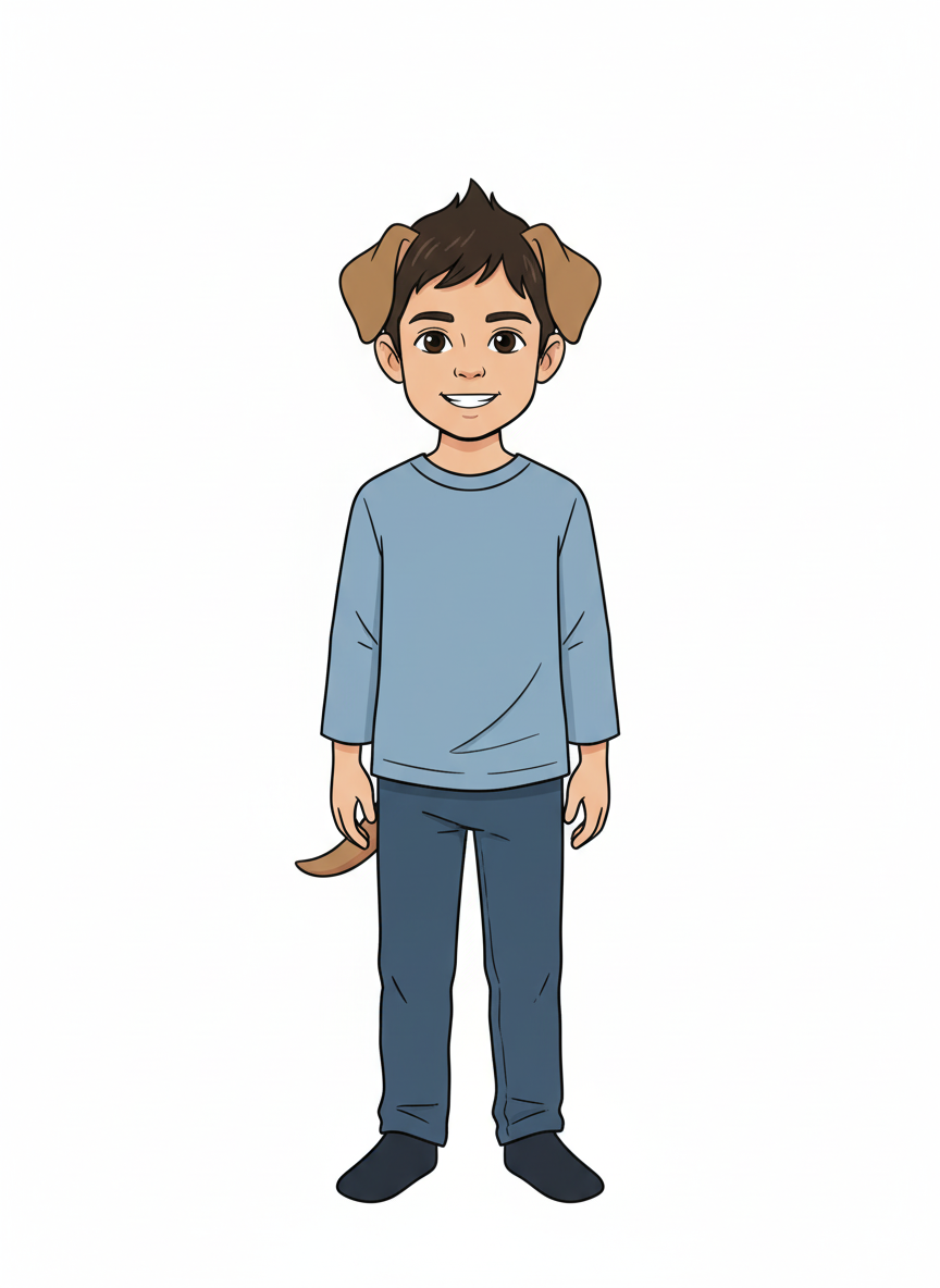 Andrew the Pup - Minimalist