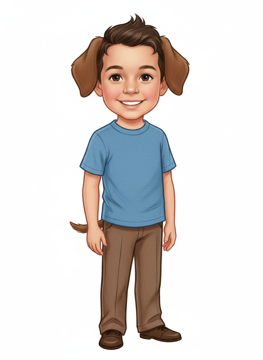 Andrew the Pup - Vintage Storybook