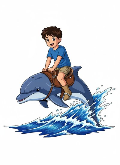 Andrew's Dolphin Adventures 🌊 - Classic Anime