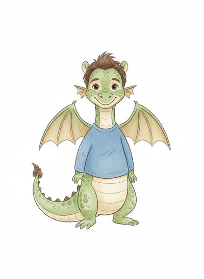 Andrew's Dragon Adventures 🌟 - Gentle Pencil