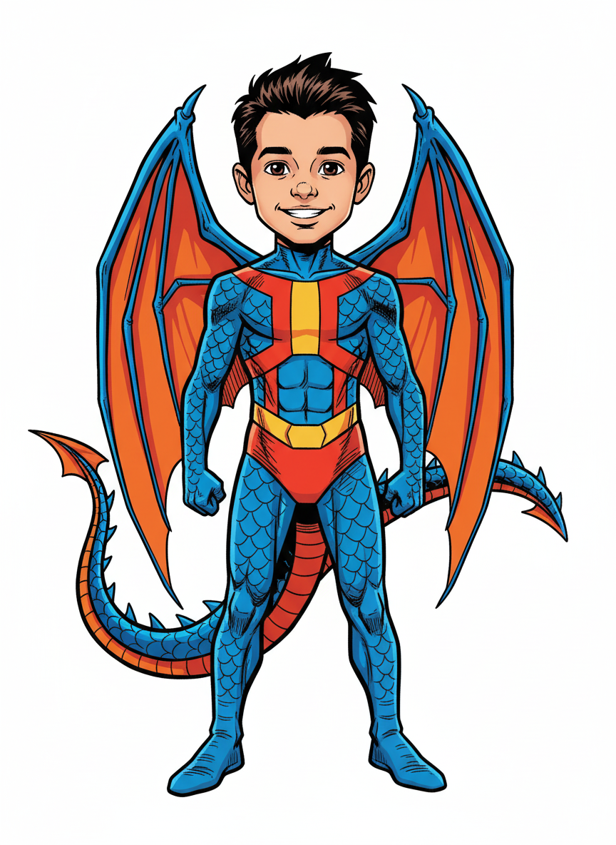 Andrew the Dragon - Comic Book