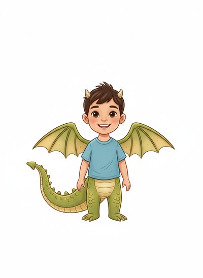 Andrew's Dragon Adventures 🌟 - Vintage Storybook