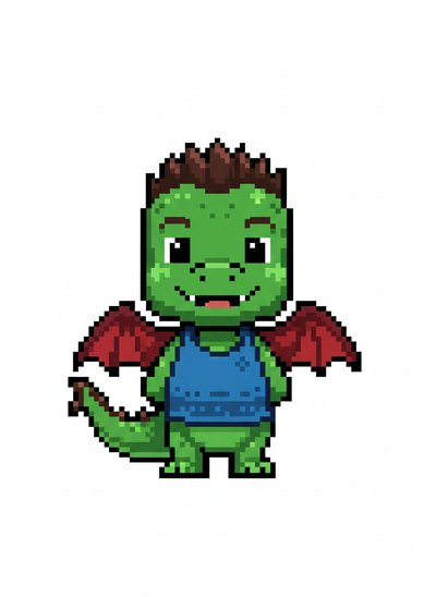 Andrew's Dragon Adventures 🌟 - Pixel Art
