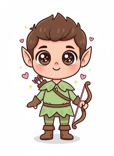 Andrew's Enchanted Elf Adventure 🌲 - Kawaii Cute