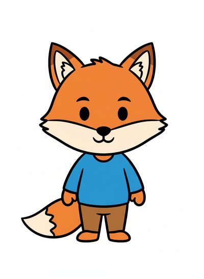My Wee Fox Andrew 🦊 - Preschool Simple