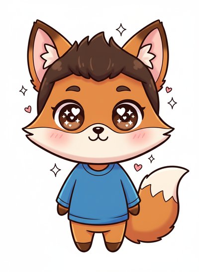 My Wee Fox Andrew 🦊 - Kawaii Cute