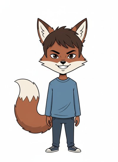 My Wee Fox Andrew 🦊 - Minimalist