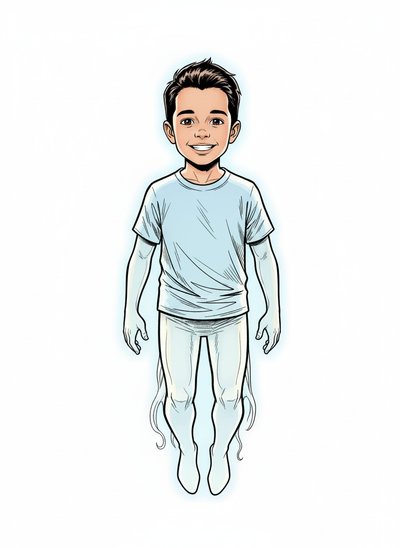 Andrew's Ghostly Adventures 🌟 - Comic Book