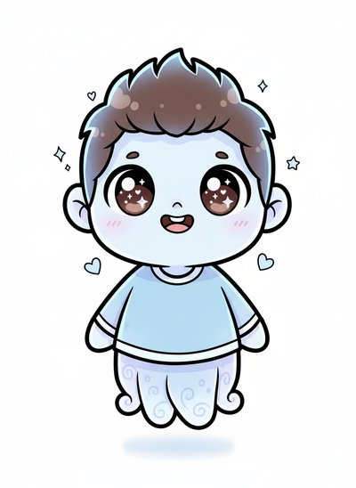 Andrew's Ghostly Adventures 🌟 - Kawaii Cute