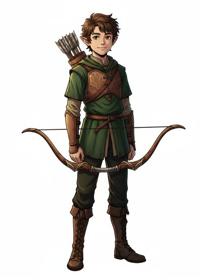 Andrew's Enchanted Elf Adventure 🌲 - Webtoon Anime