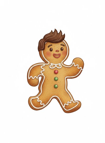 Andrew's Gingerbread Adventure 🍪 - Gentle Pencil