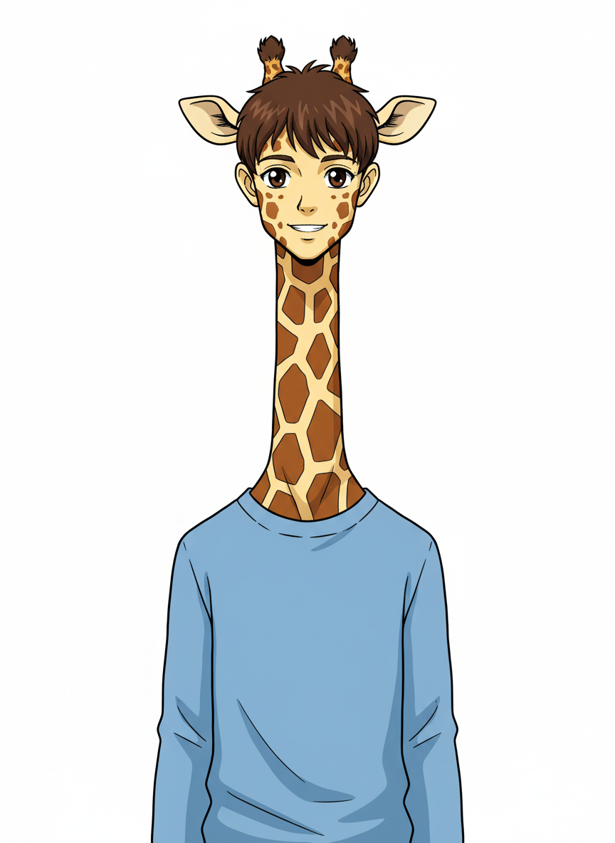 Giraffe Andrew - Classic Anime