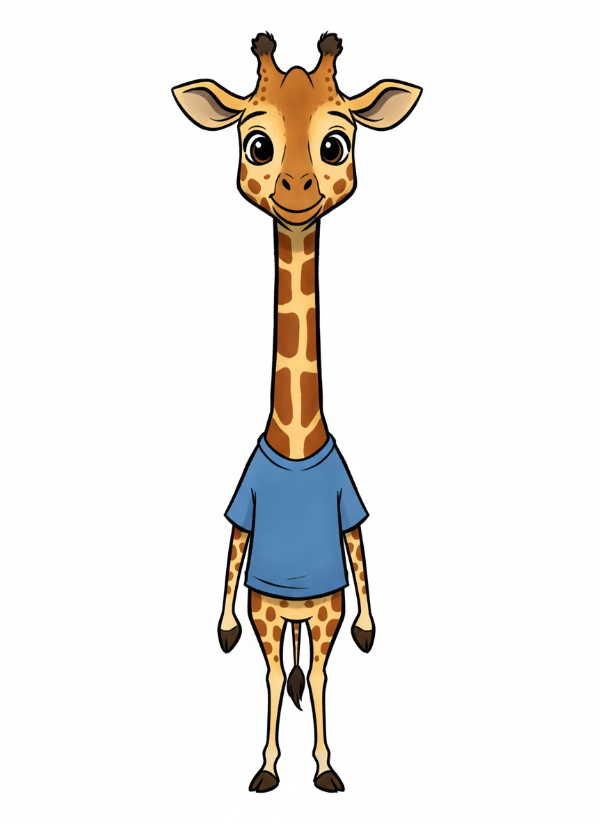 Giraffe Andrew - Golden Age Animation