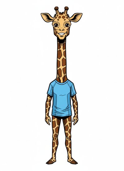 Andrew's Giraffe Adventures 🦒 - Comic Book