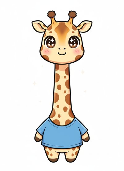 Andrew's Giraffe Adventures 🦒 - Kawaii Cute