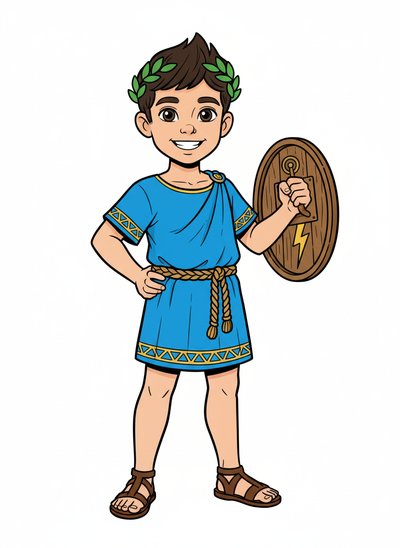 My Wee Lad as a Hero - Classic Coloring Book