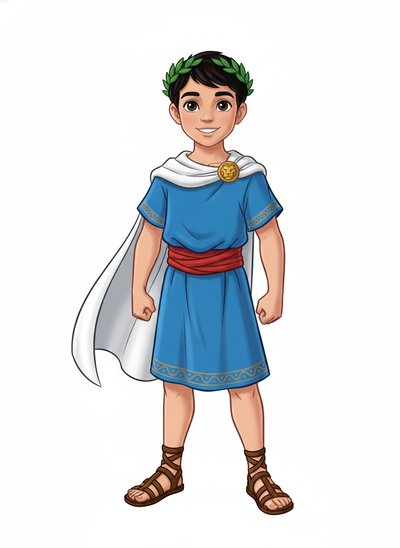 My Wee Lad as a Hero - Golden Age Animation