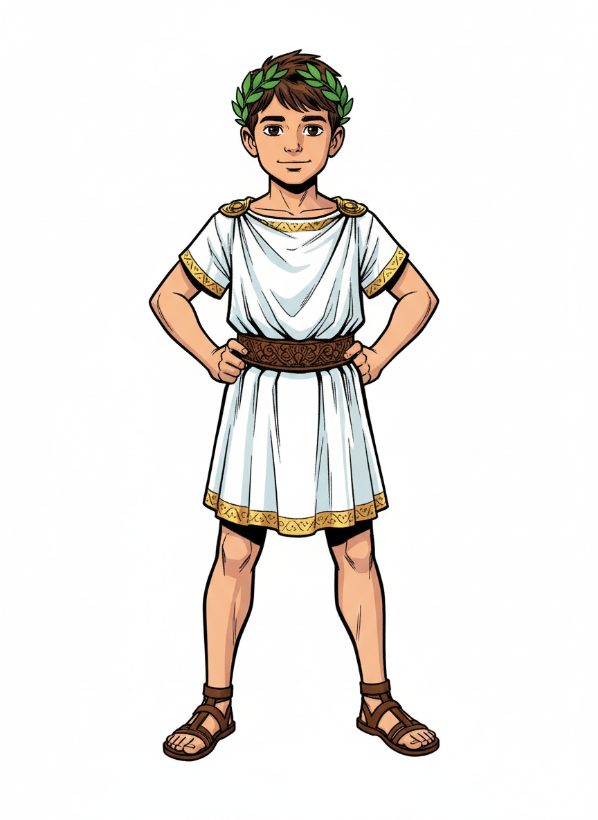 Andréos the Brave - Comic Book