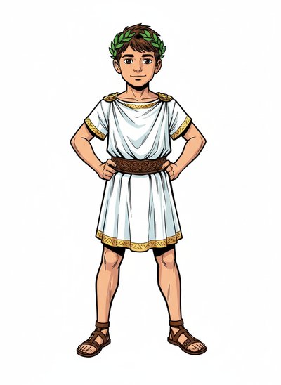 My Wee Lad as a Hero - Comic Book