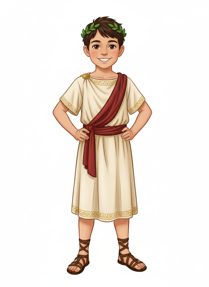 Andréos the Brave - Vintage Storybook