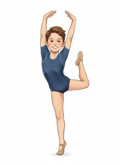 Andrew's Gymnast Adventures 🤸‍♂️ - Gentle Pencil