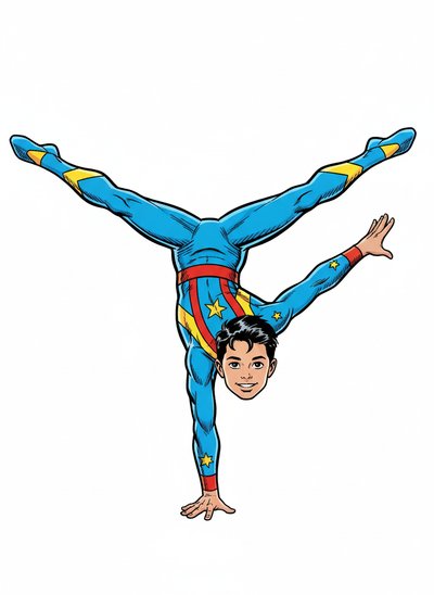 Andrew's Gymnast Adventures 🤸‍♂️ - Comic Book
