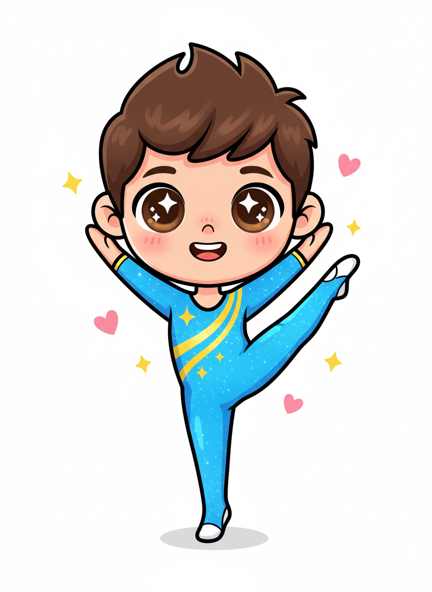 Andrew the Acrobat - Kawaii Cute