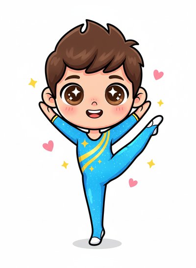 Andrew's Gymnast Adventures 🤸‍♂️ - Kawaii Cute