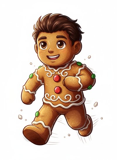 Andrew's Gingerbread Adventure 🍪 - Webtoon Anime