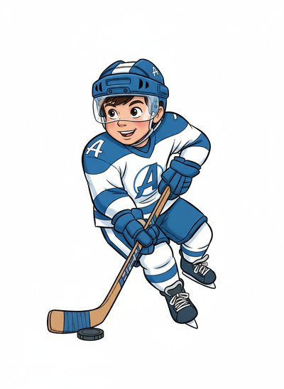Andrew's Hockey Hero Adventure 🏒 - Golden Age Animation